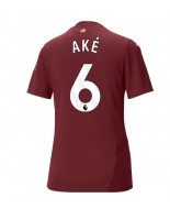 Manchester City Nathan Ake #6 Alternativní Dres pro Dámské 2024-25 Krátký Rukáv